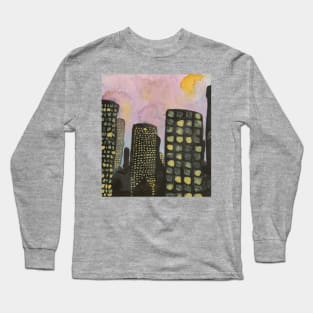 City at sunset Long Sleeve T-Shirt